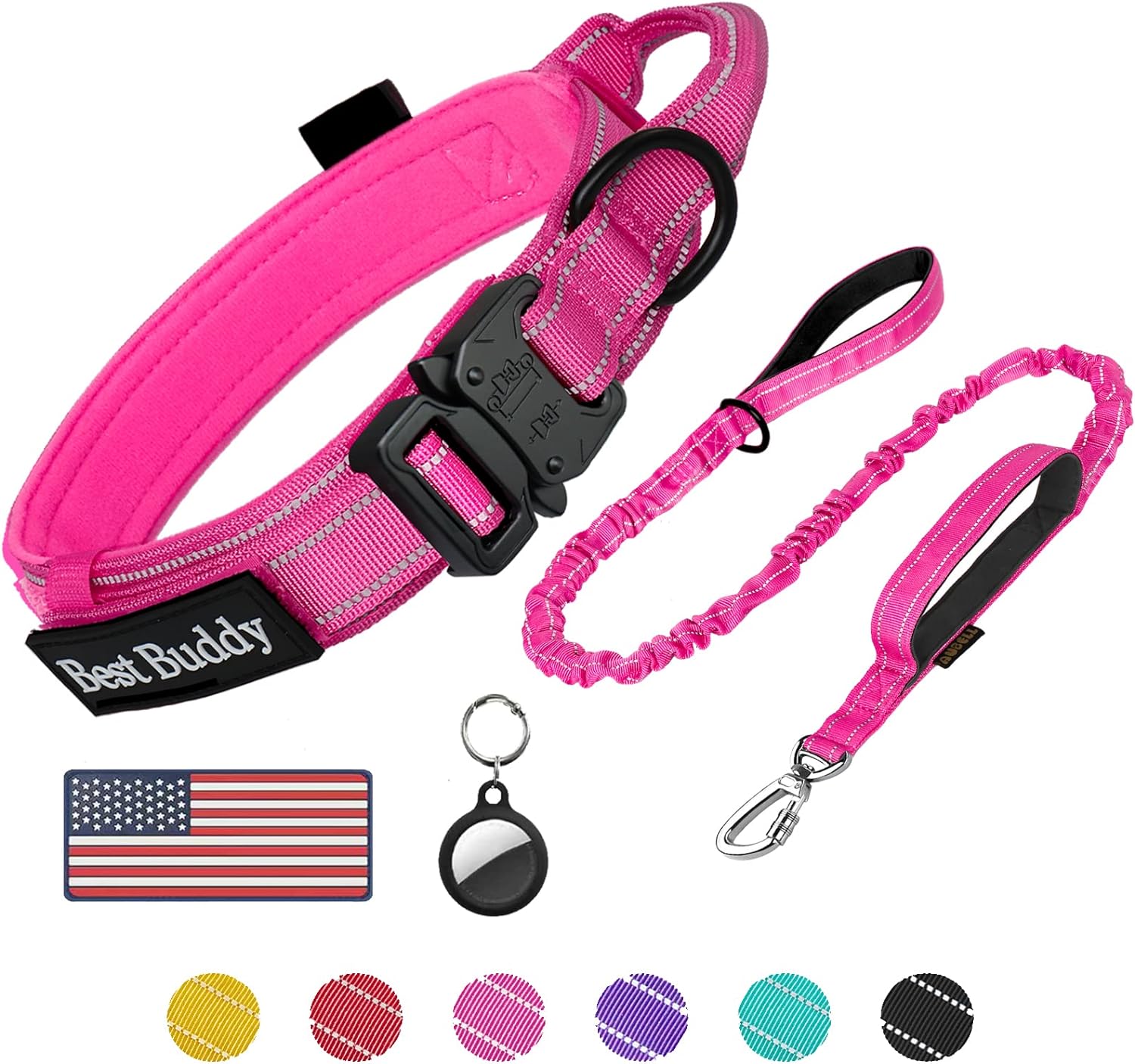 AUBELL Tactical Dog Collar and Leash Set Review