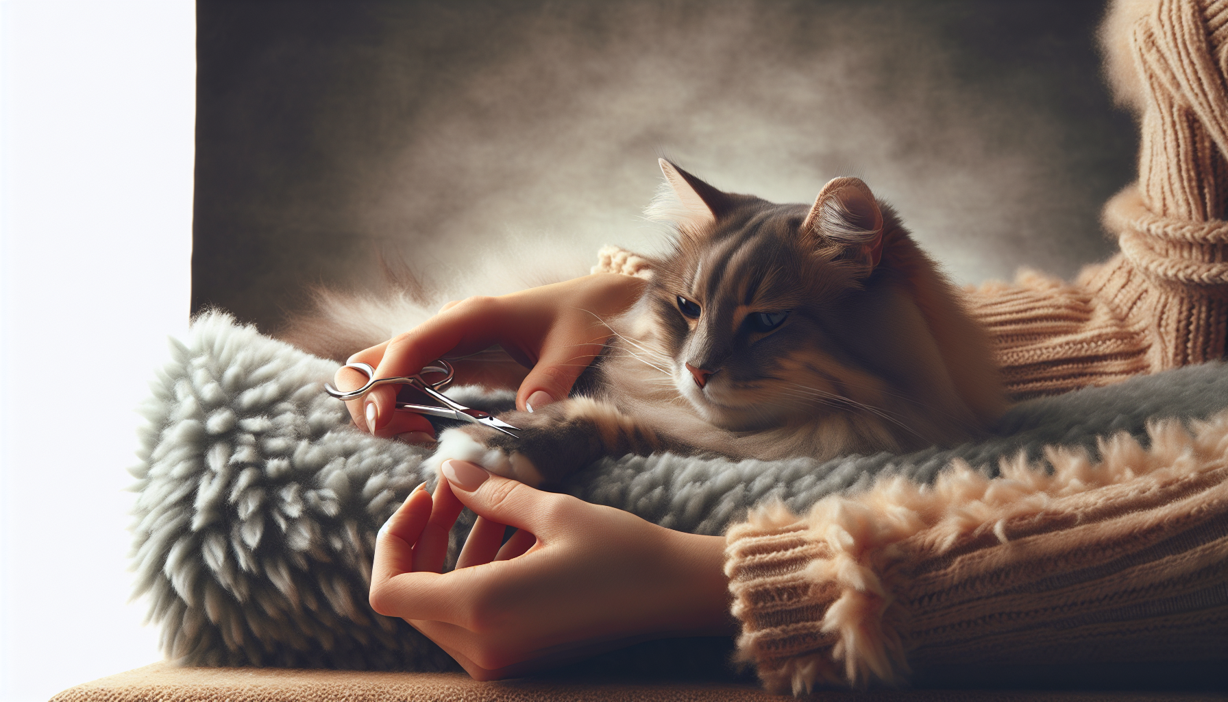How Do I Trim My Cats Nails Without Causing Stress?